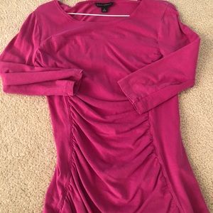 Banana republic xs pink top 3/4 sleeves